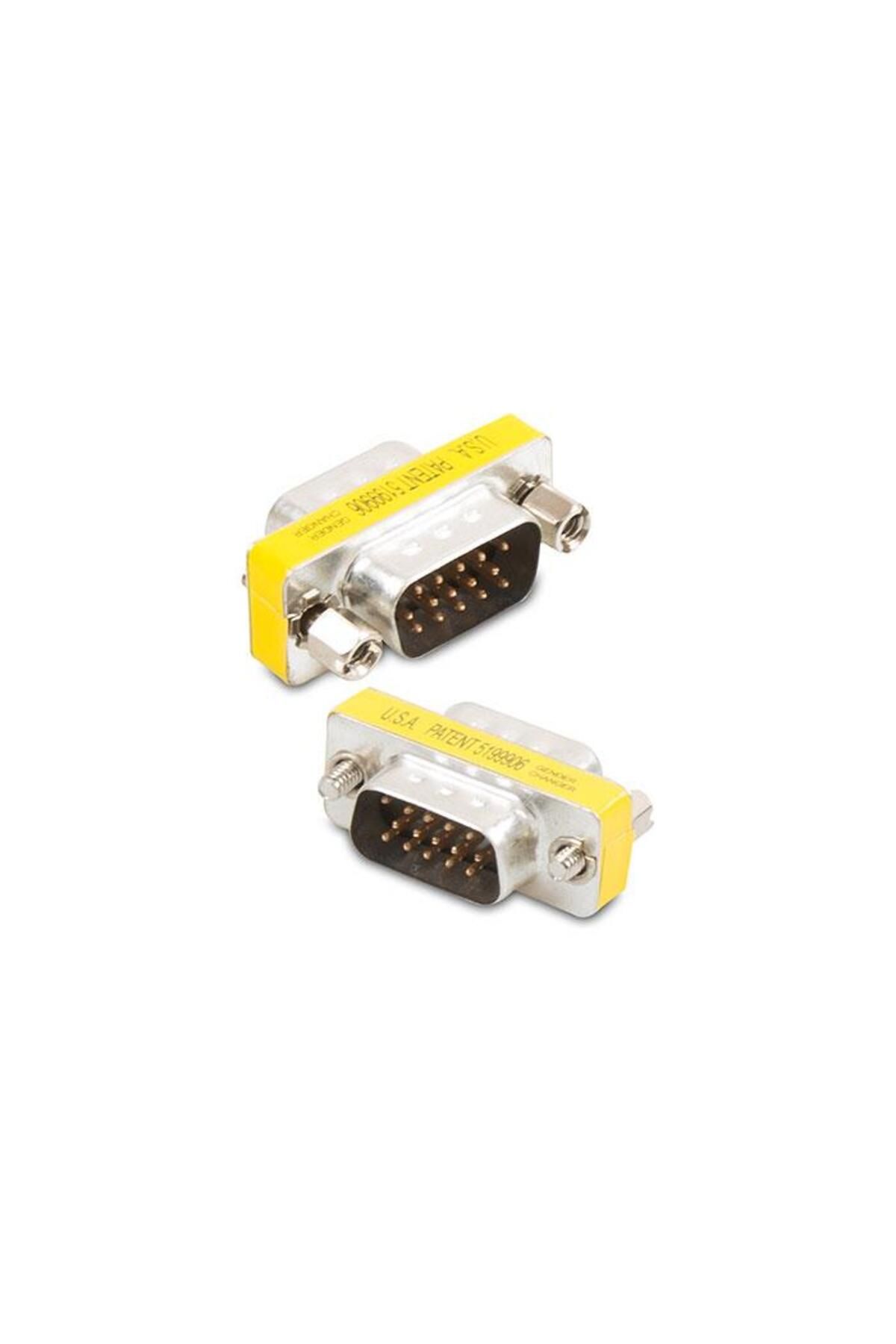 S-Link Vga Erkek - Erkek 15 pin Dönüştürücü 15 Pin Vga Çevirici M/M