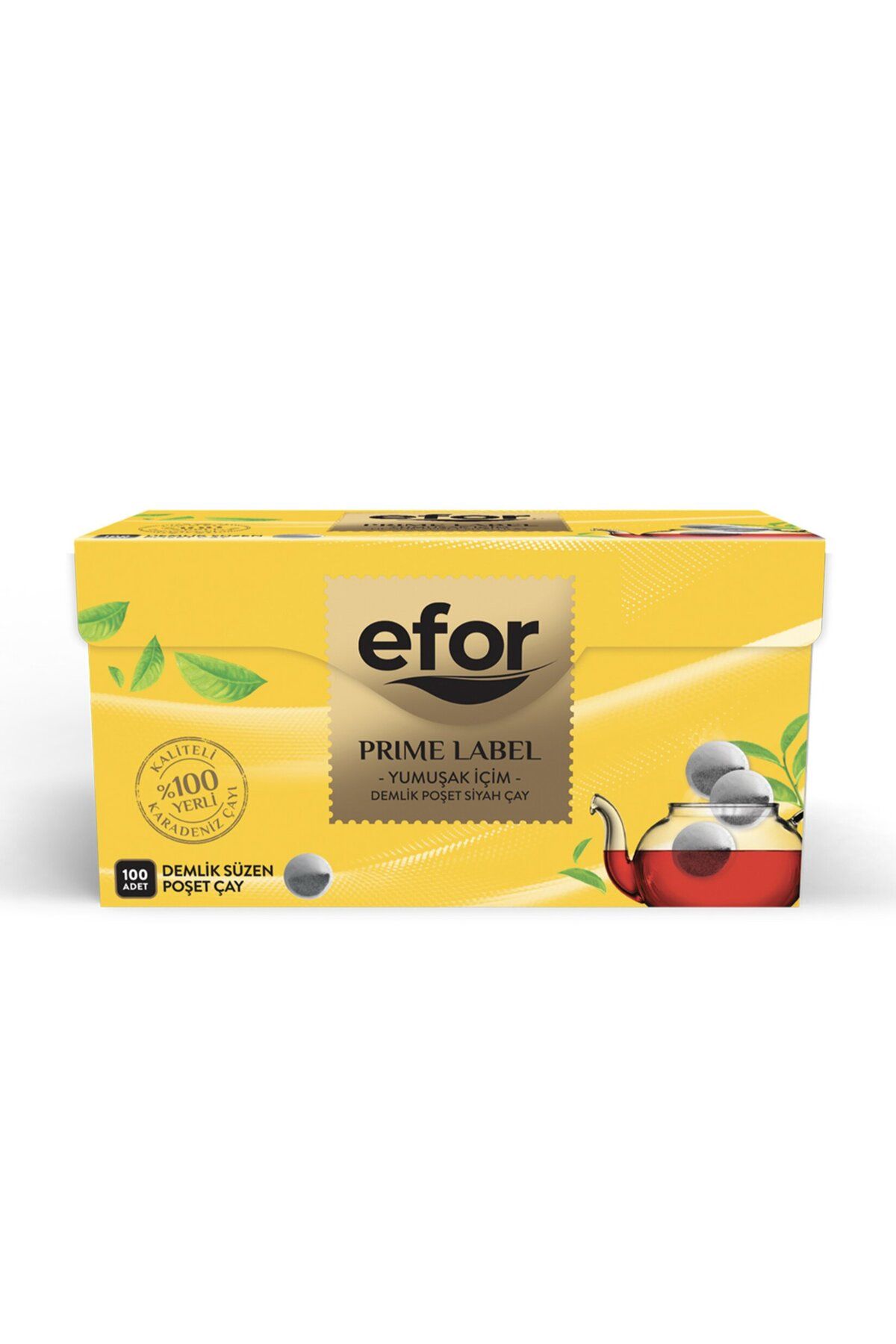 Efor Prıme Label Demlik Süzen Poşet Çay 100'lü / 320 G