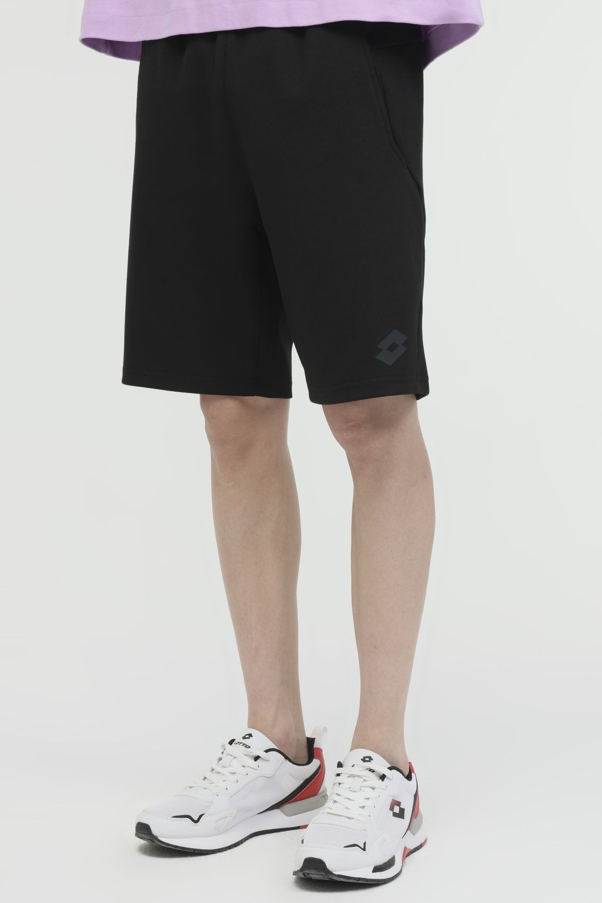Lotto M-BRIXEN SHORT 4FX Siyah Erkek Şort