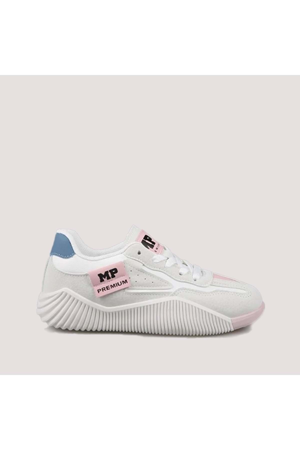 MP M.p 1328 Kadın Ithal Günlük Spor Ayakkabı 38 Beyaz