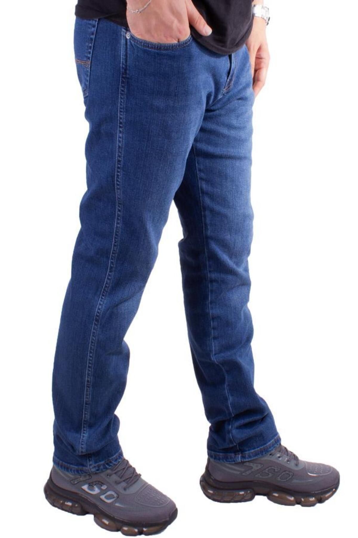 Twister Jeans Twister Vegas 132-271 Mavi Yüksek Bel Rahat Paça Erkek Jeans Pantolon