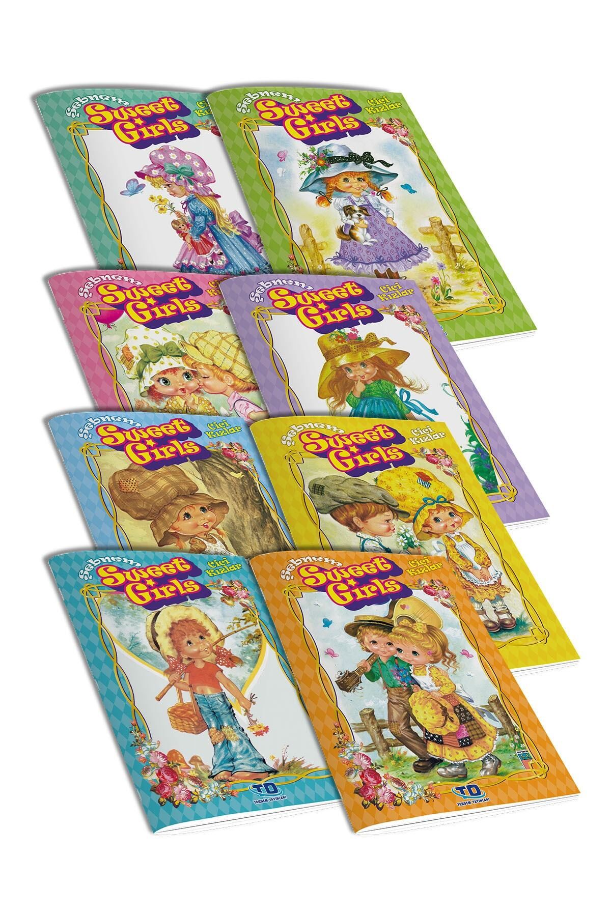 Tandem Yayınları Şebnem Cici Kızlar (Sweet Girls) 8 Li Etkinlik Kitabı