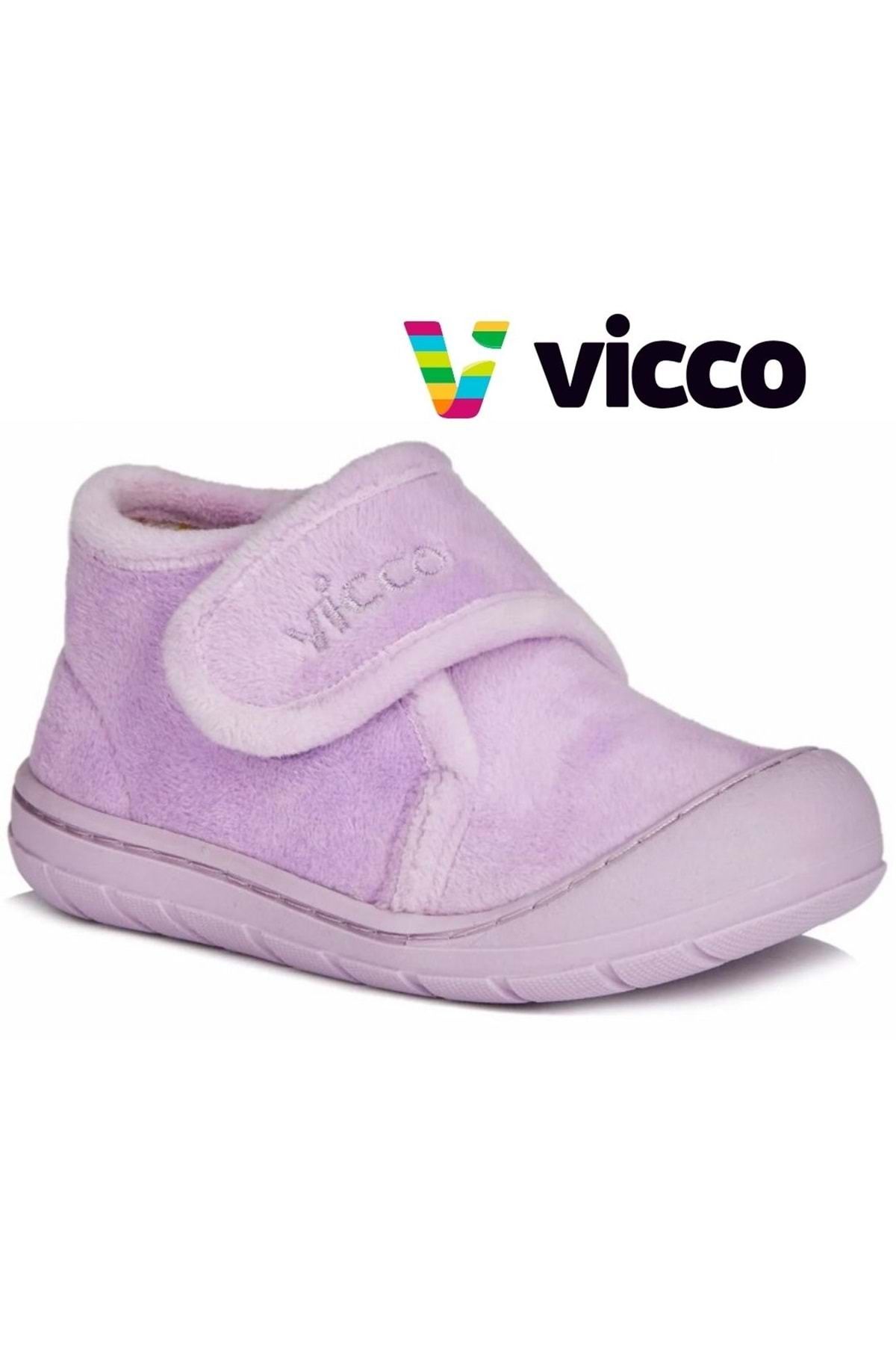 Vicco Color Ilk Adım Bebek Ortopedik Çocuk Panduf Spor Ayakkabı Lila