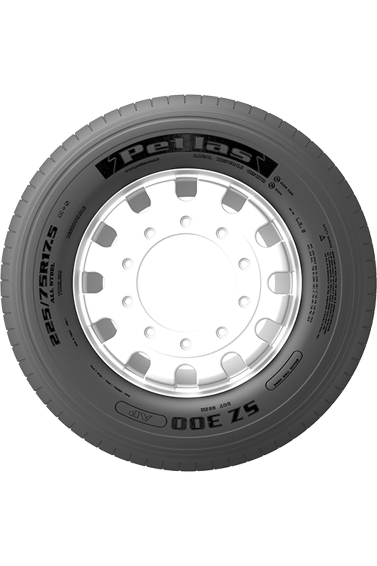 Petlas 215/75 R17.5 126/124m Sz300 Düz Tip Ticari Lastik (2023)