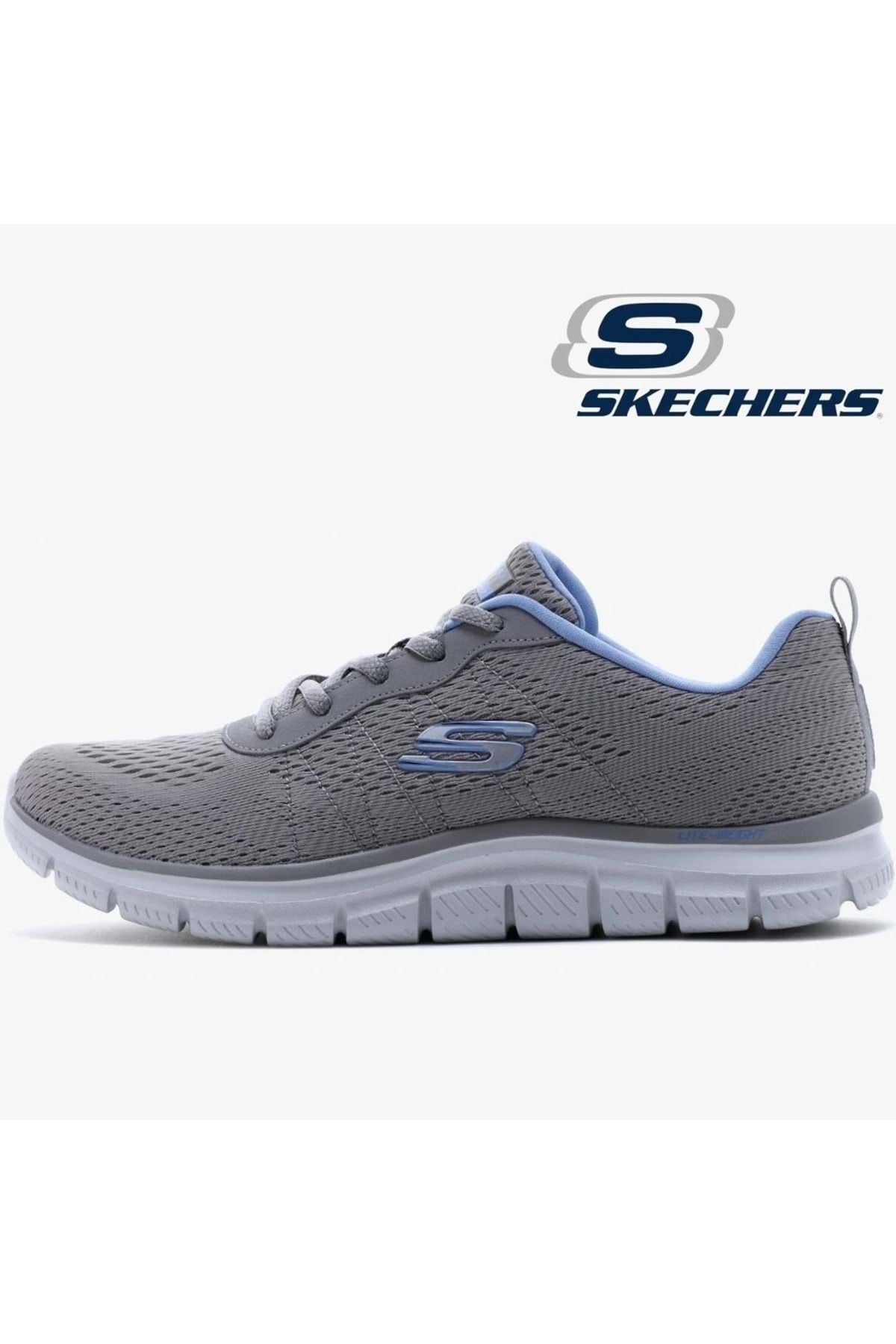 Kids Club Shoes Skechers Track-New Staple 150141TK Unisex Spor Ayakkabı GRİ