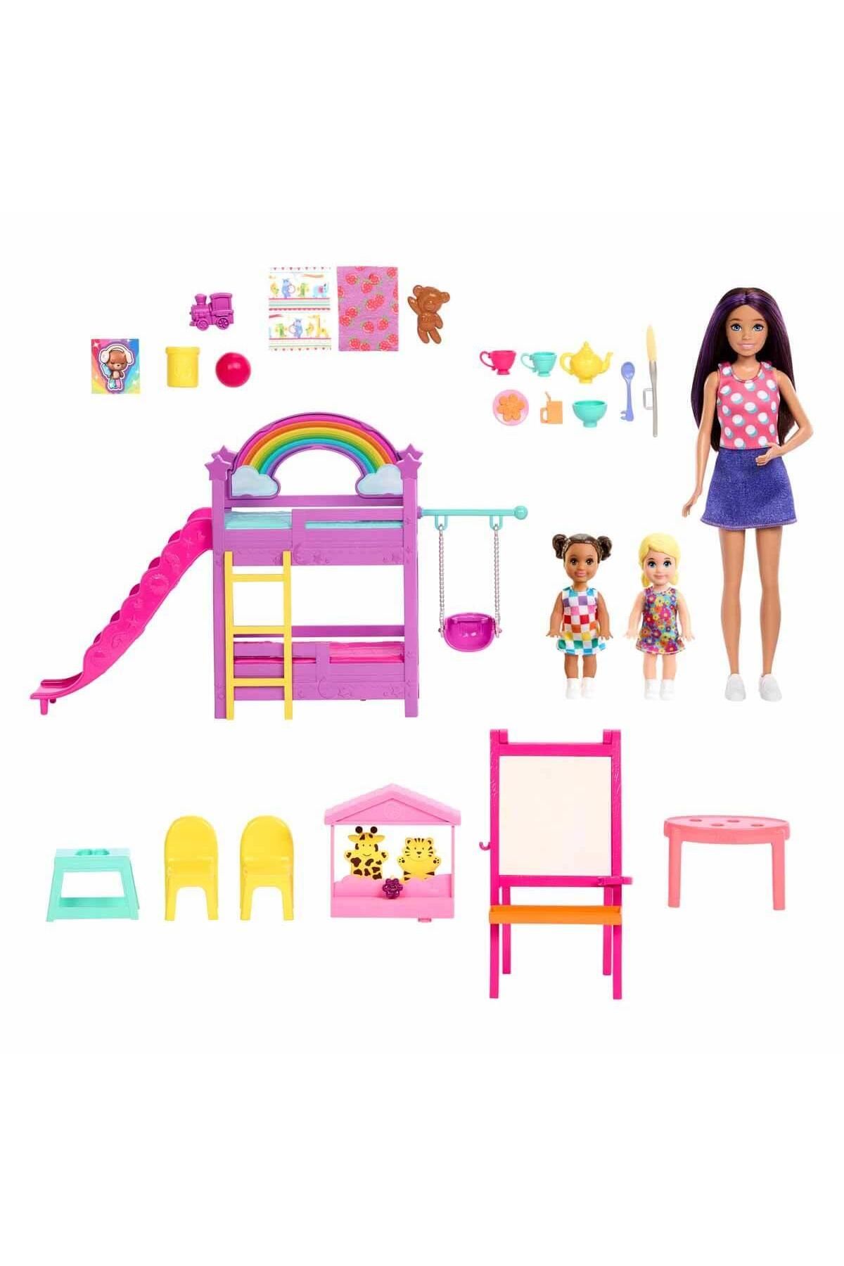 Barbie Artcz01 Hnd18 Skipper Bebek Bakıcılığı Eğlencesi Oyun Seti Bernami Özel Artber