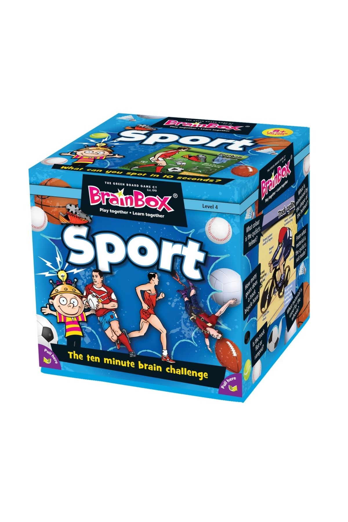 Genel Markalar Brainbox 90041 Greenboard Spor (SPORT) Hafıza Kart Oyunu - I?ngilizce