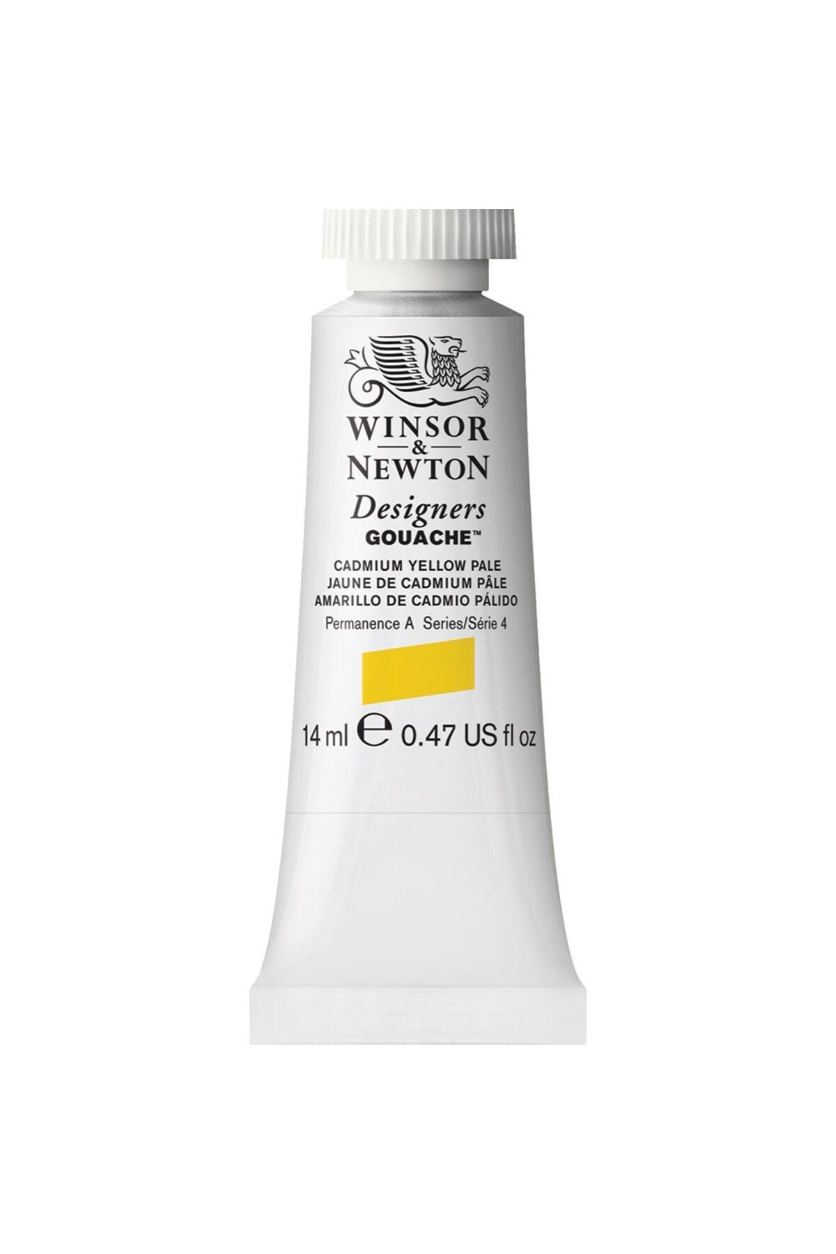 Winsor Newton Designer's Gouache 14ml Cadmium Yellow Pale 118 S.4