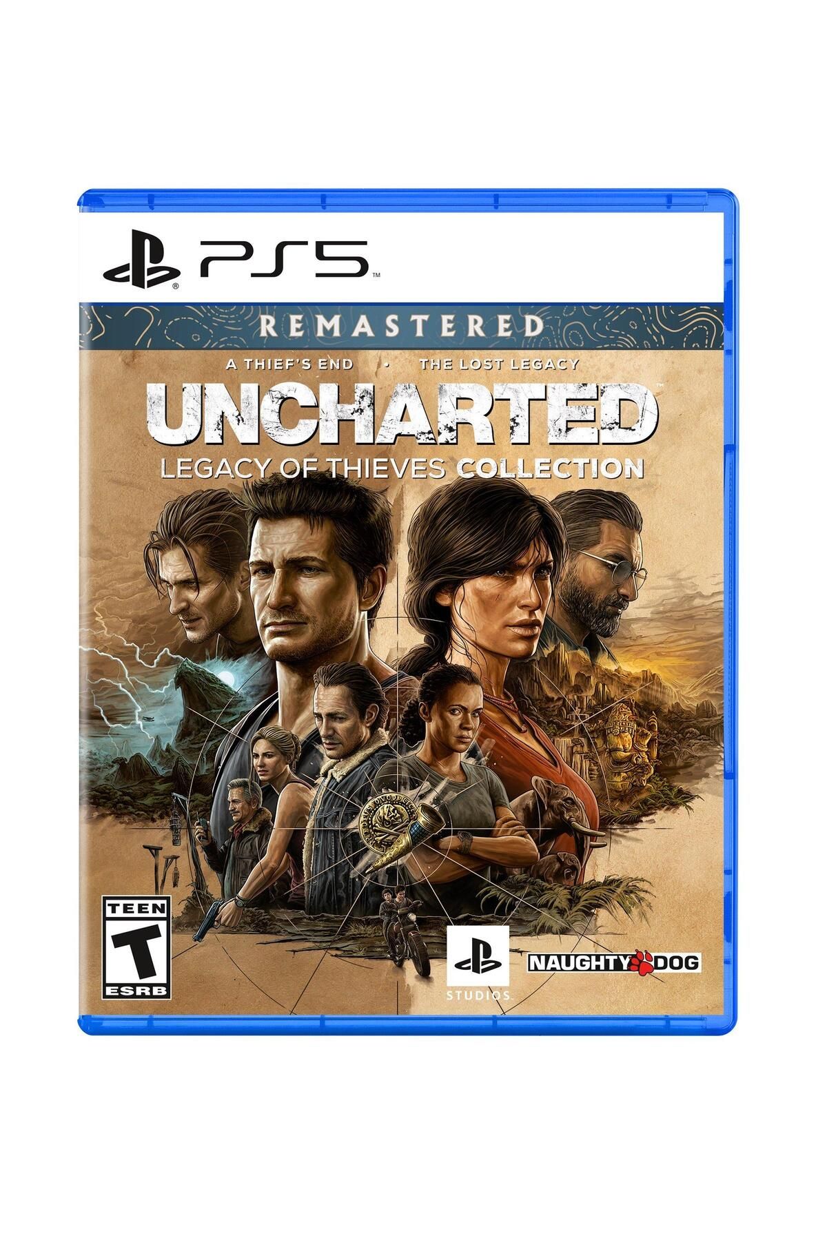 Naughty Dog Ps5 Uncharted Legacy Of Thieves Collection