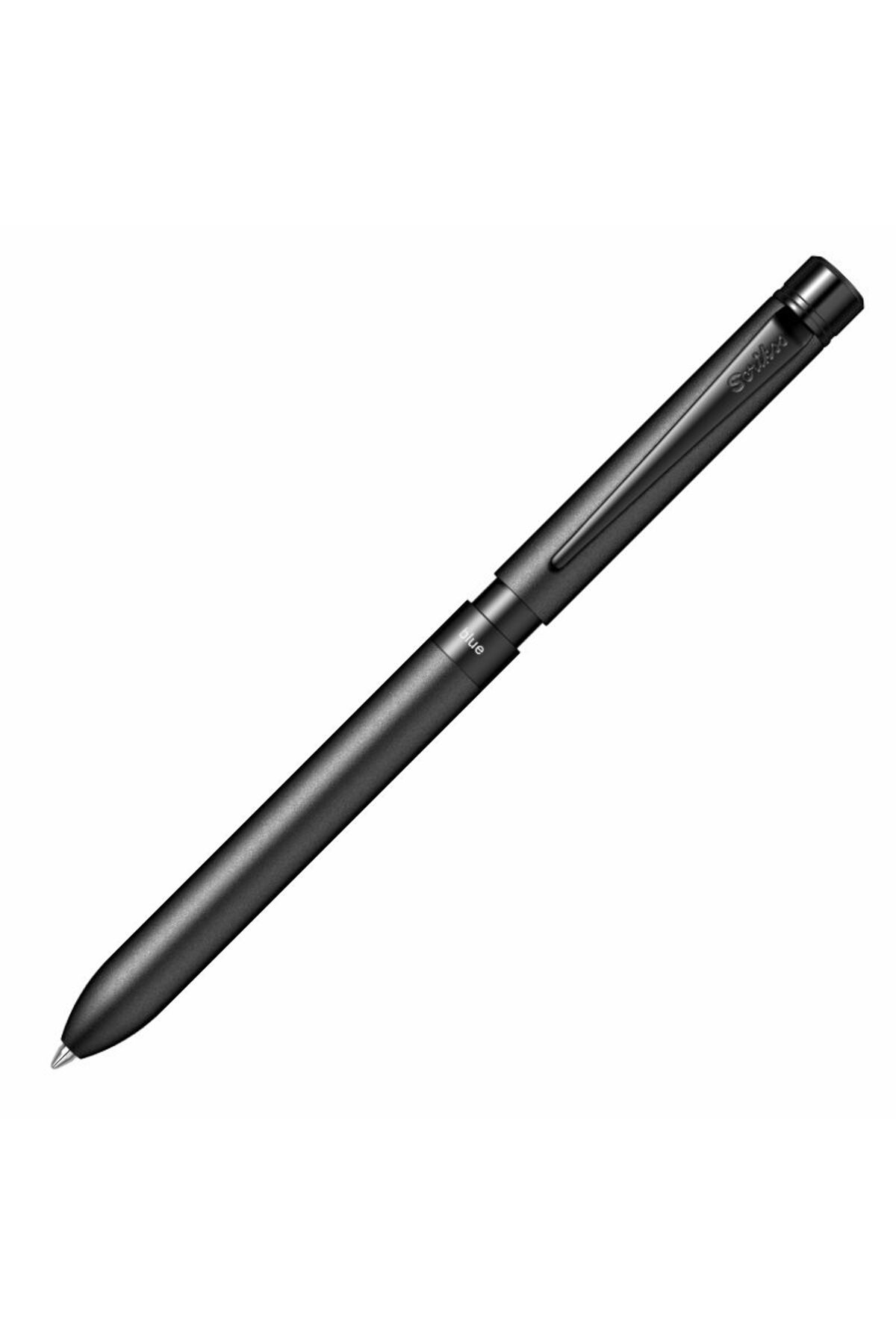 Scrikss İsminize Özel 83 Trıo Sport Siyah Multifonksiyon Kalem