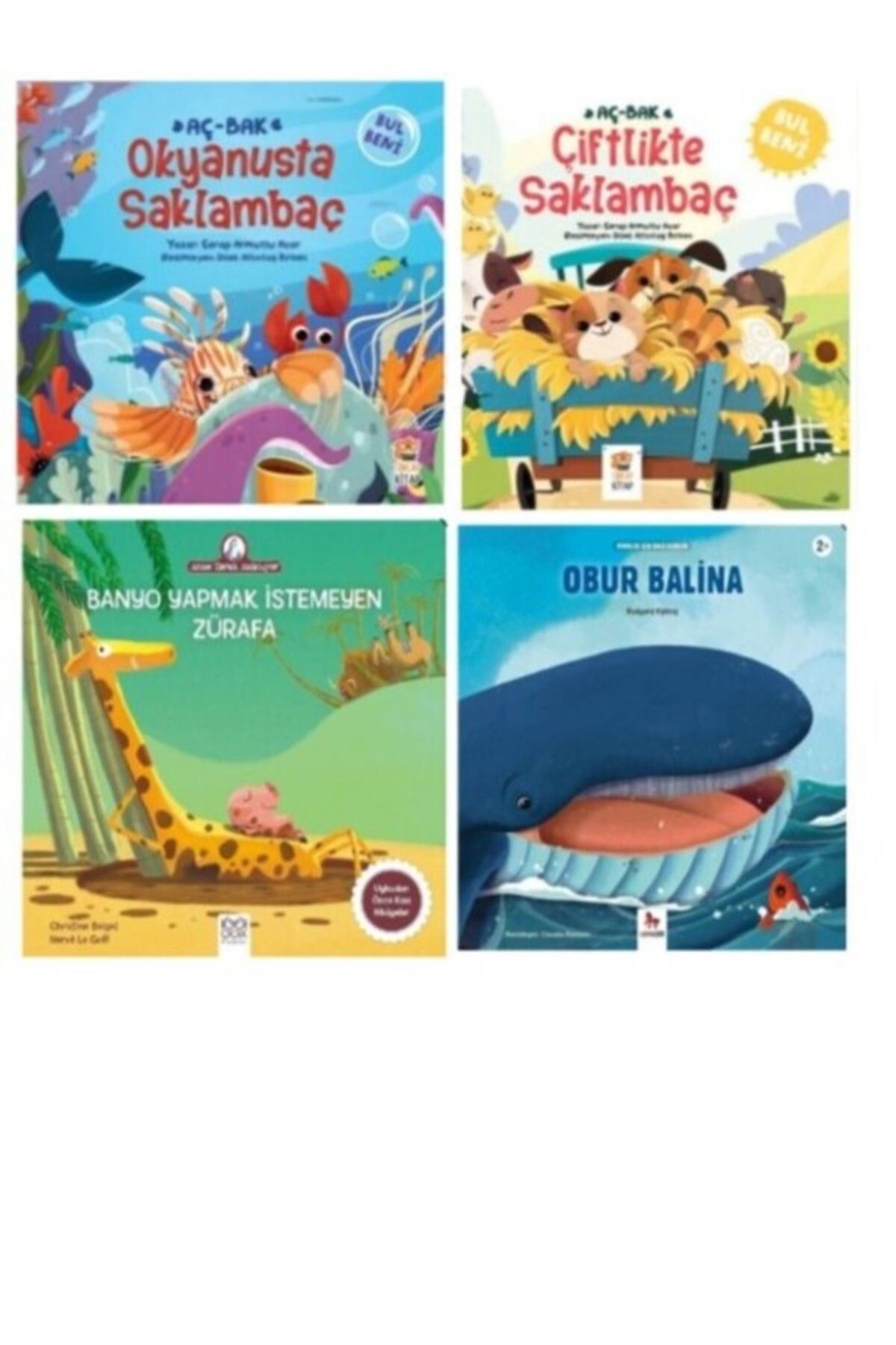 Sincap Kitap Aç-bak Okyanusta  4 Kitap Set