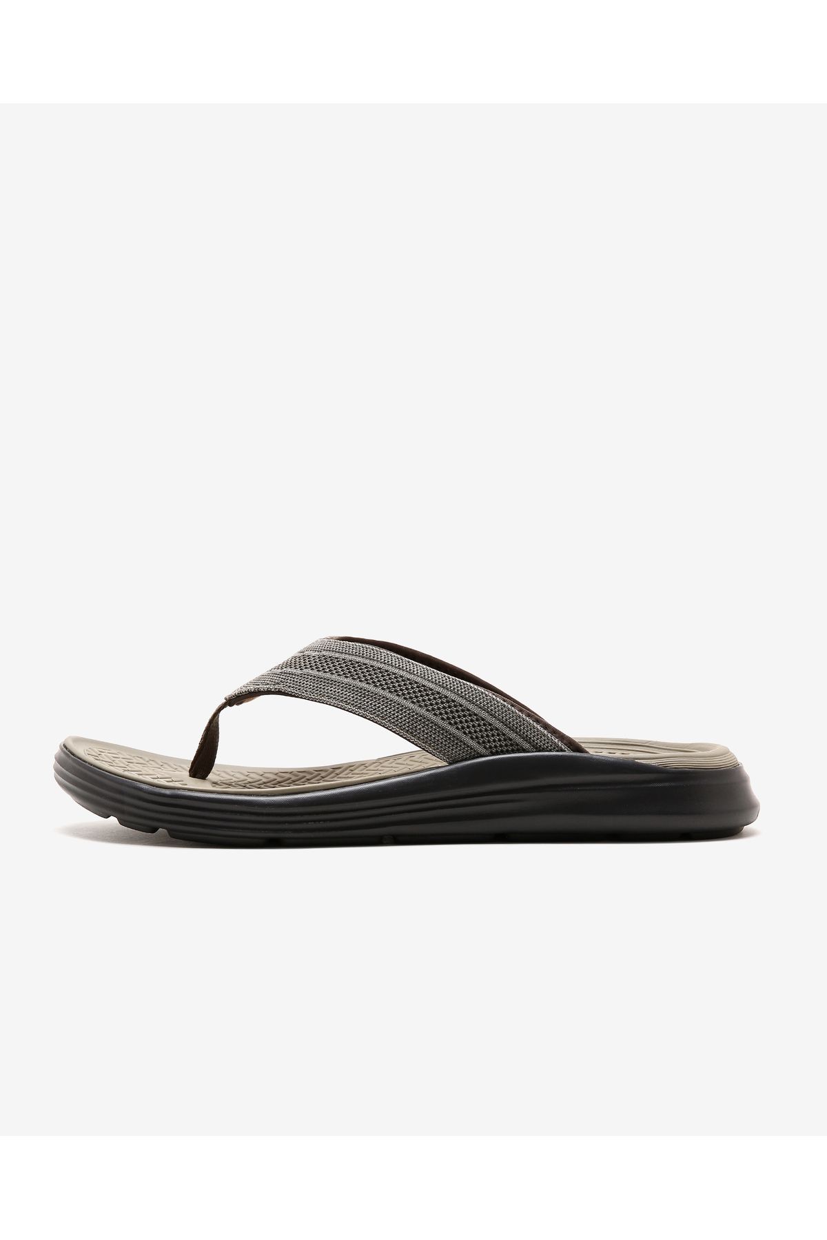 Skechers Thong Sandal Erkek Kahverengi Parmak Arası Terlik 204383 Ltbr