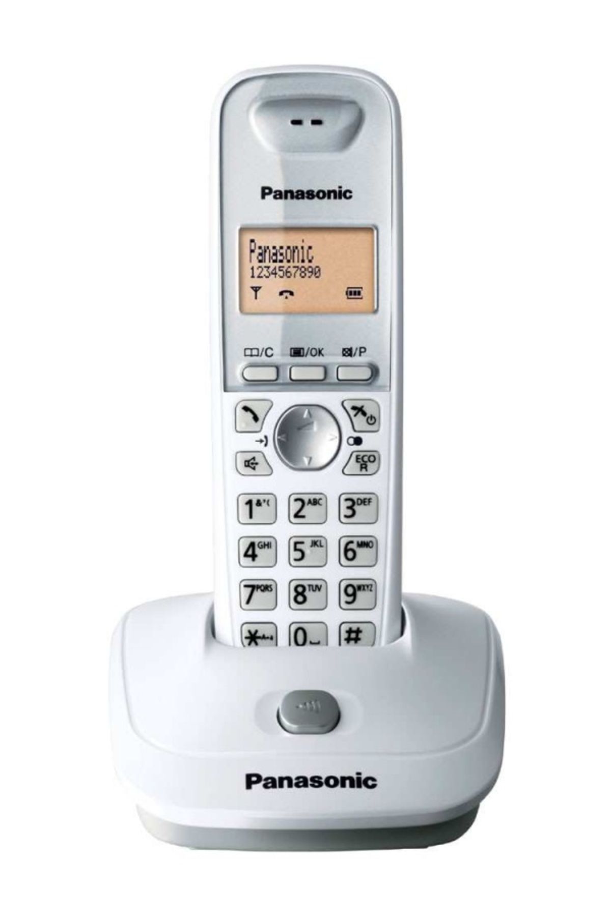 Panasonic Kx-tg2511 Beyaz Telsiz Dect Telefon Handsfree 50 Rehber