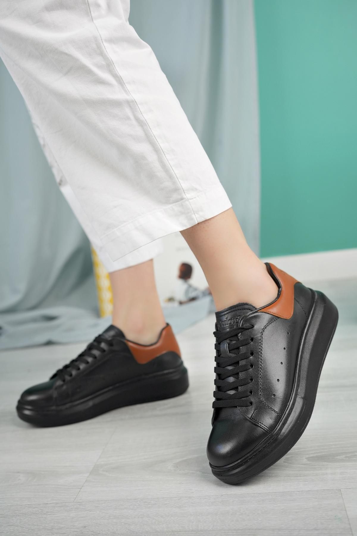 Diego Carlotti Hakiki Deri Kadın Günlük Sneaker Ayakkabı DD9612
