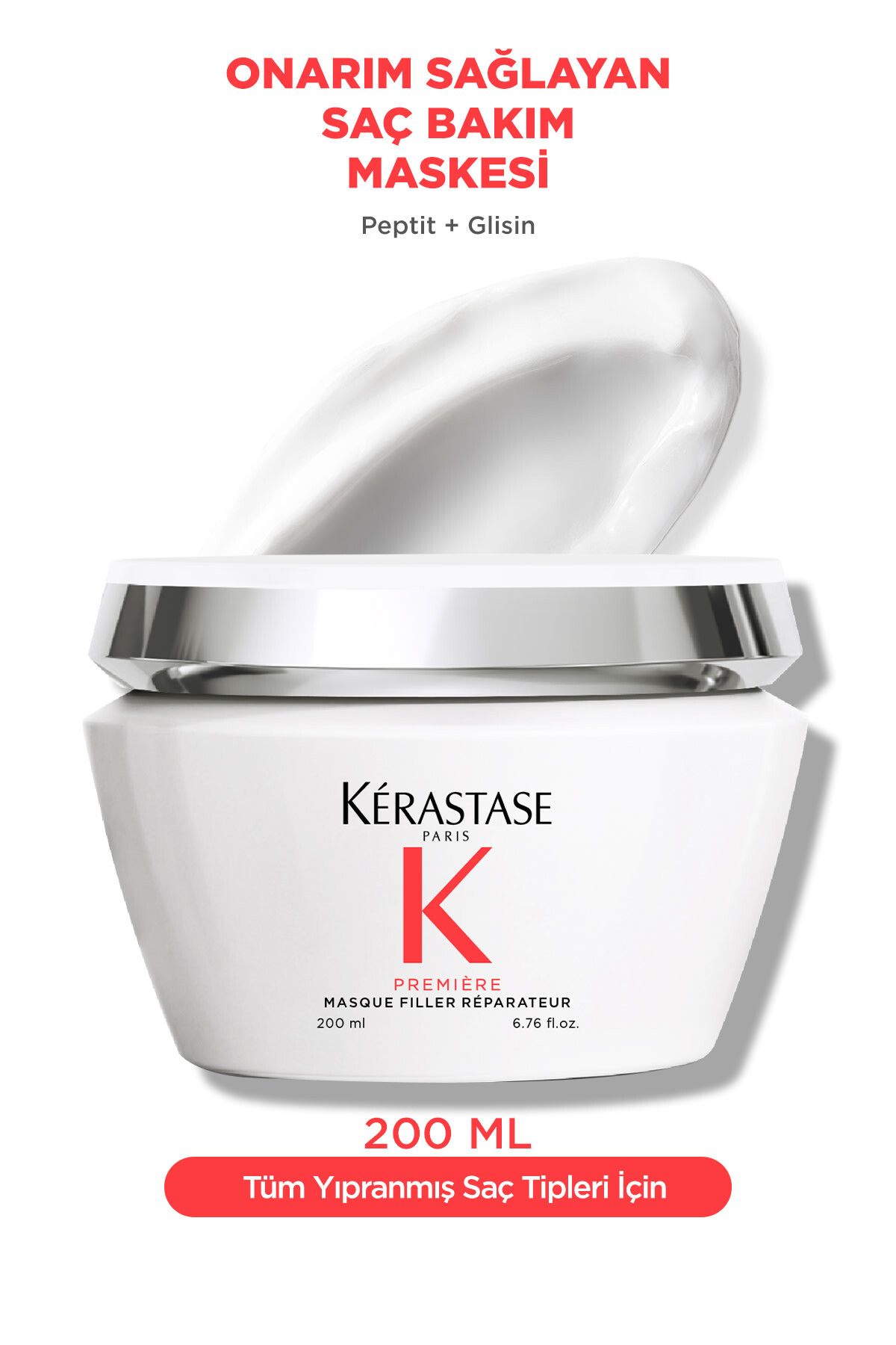 Kerastase Premiere Masque Filler Réparateur Kırılma Karşıtı Onarım Sağlayan Saç Bakım Maskesi 200 ml