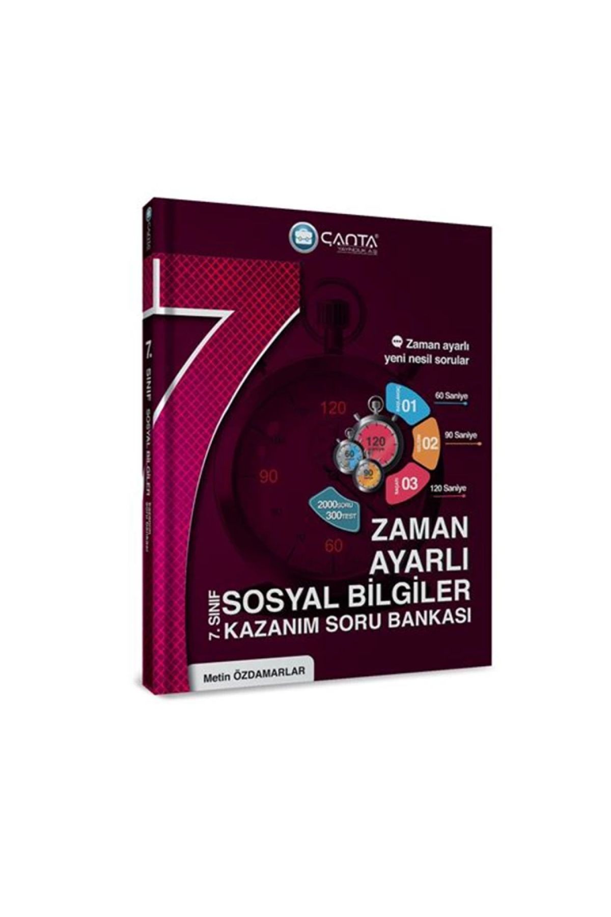 Çanta Yayınları Çanta 7. Sınıf Sosyal Bilgiler Zaman Ayarlı Kazanım Soru Bankası