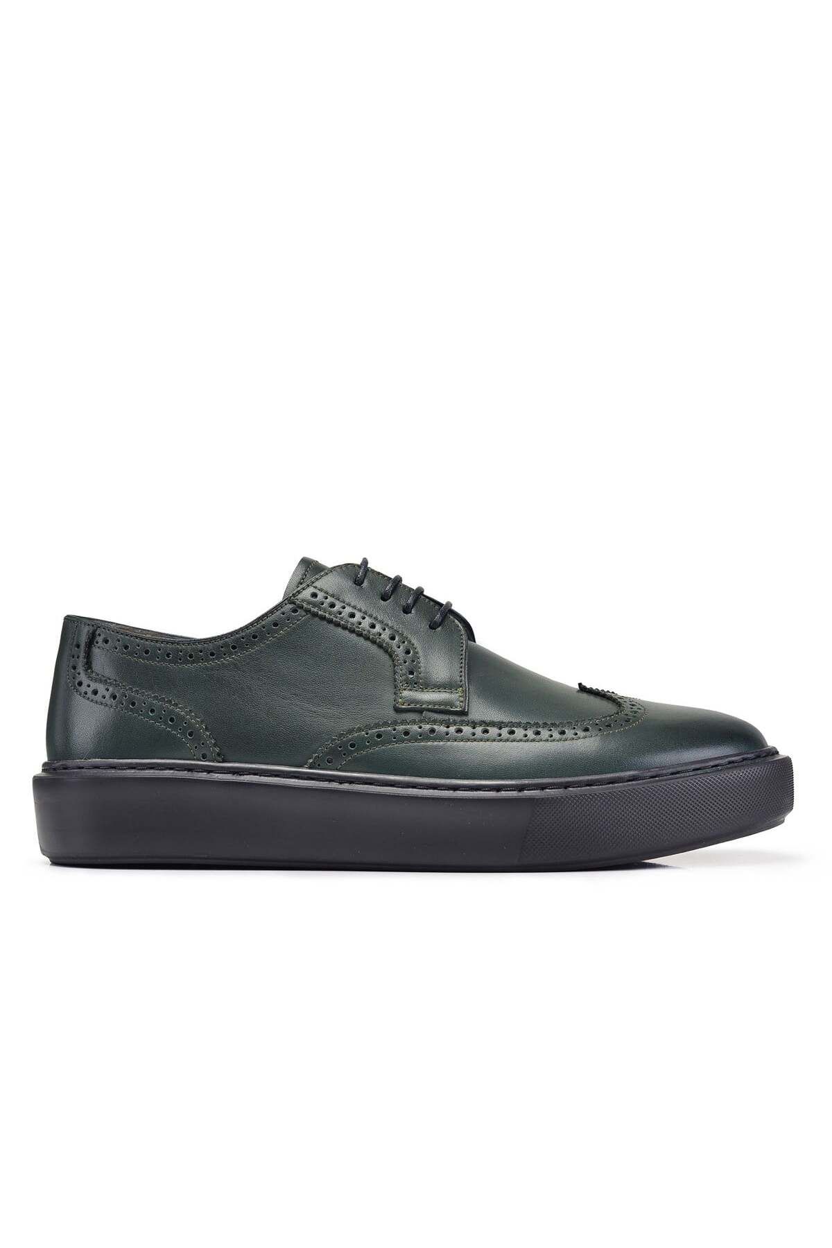 Nevzat Onay Yeşil Sneaker Erkek Ayakkabı -12339-