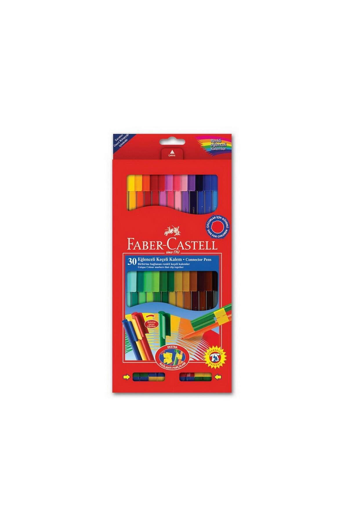 Faber Castell Faber 30 Renk Eğlenceli Keçeli Kalem 68113000