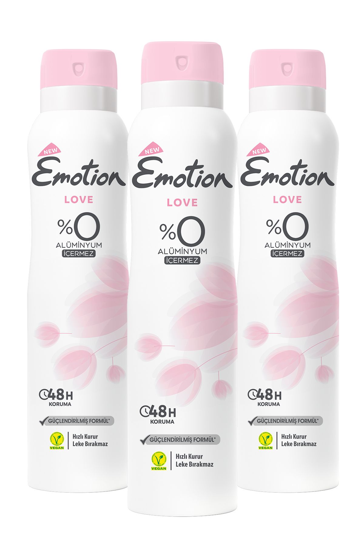 Emotion Love Kadın Deodorant 3x150ml