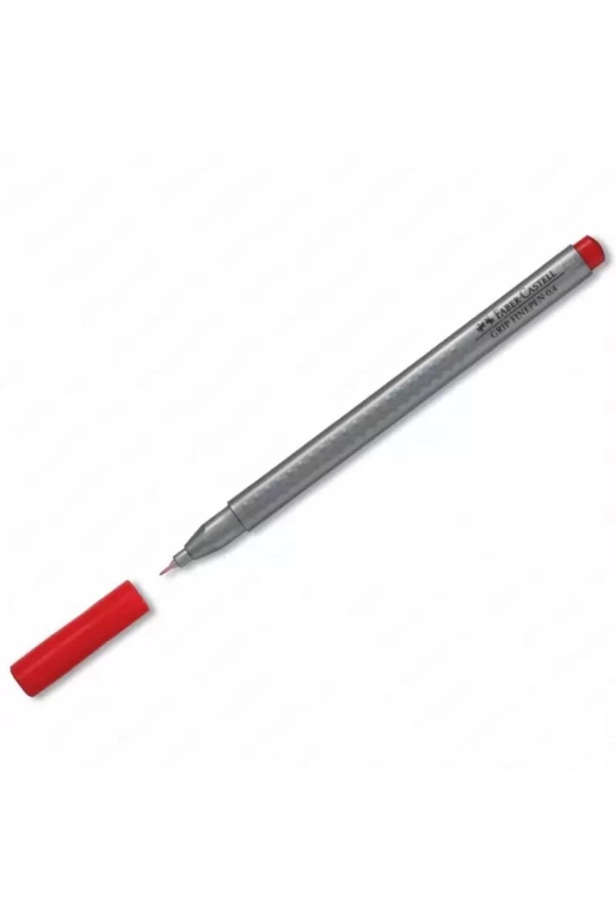 Faber Castell Grip Finepen 0.4mm. Lal Kırmızı