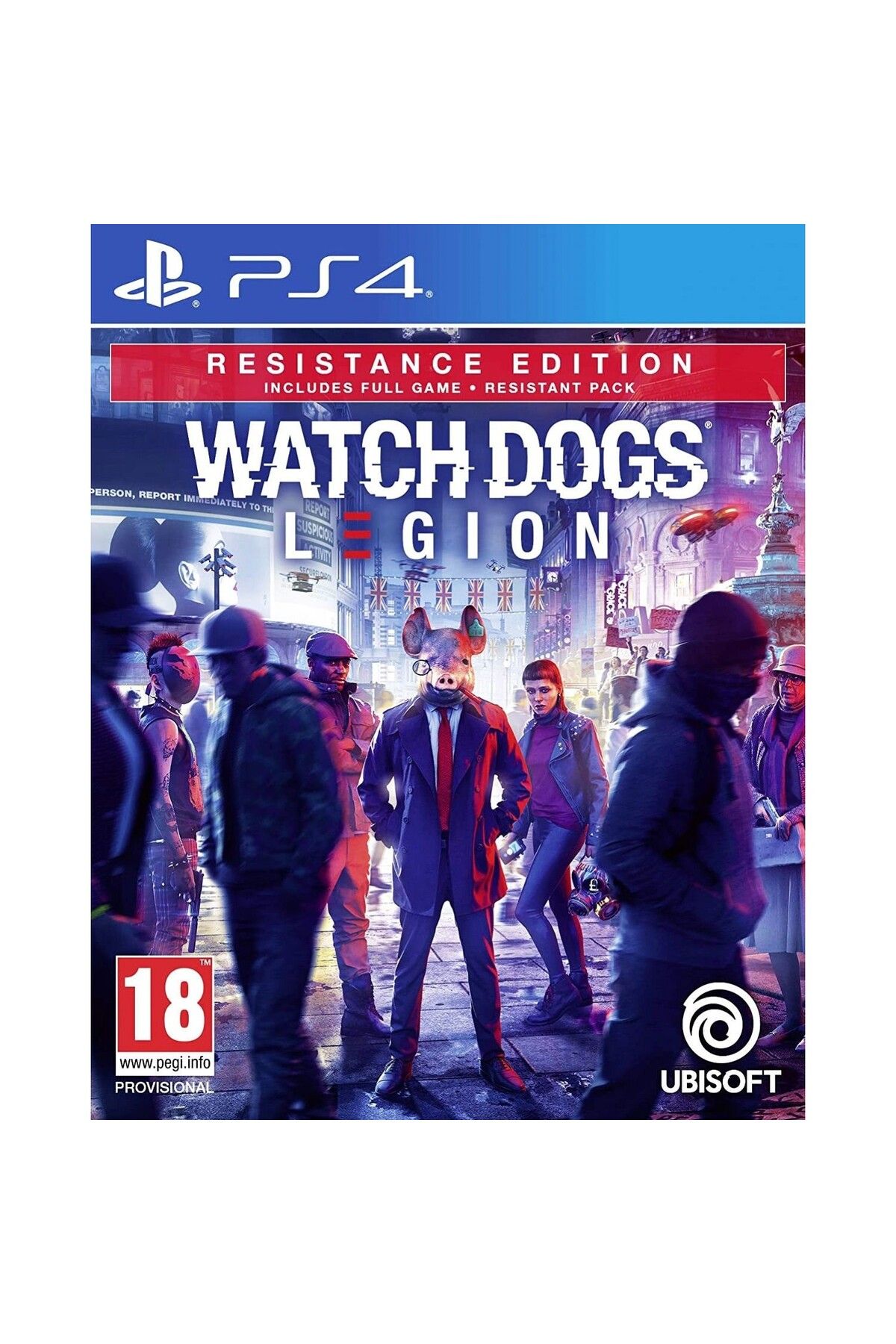 Ubisoft Ps4 Watch Dogs Legion Resistance Edition