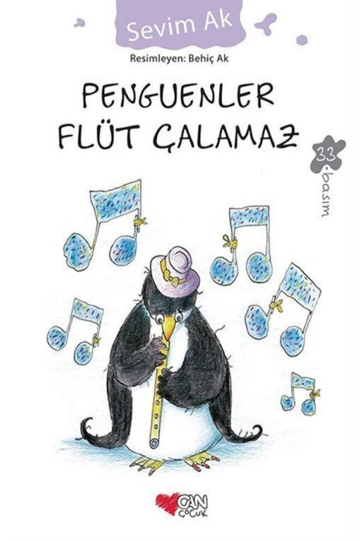 Can Çocuk Yayınları Penguenler Flüt Çalamaz - Sevim Ak 9789750703249