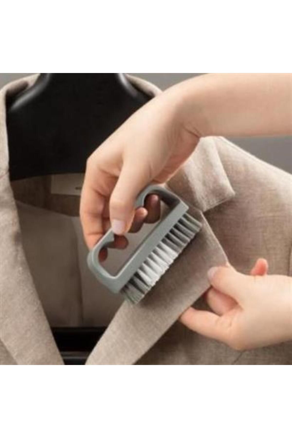MAGAZZINO DELLAMORE ShopZum Tutamaçlı PlastikShopZum  Pratik Tırnak ve Kıyafet Yaka Temizlik Fırçası- TP-113