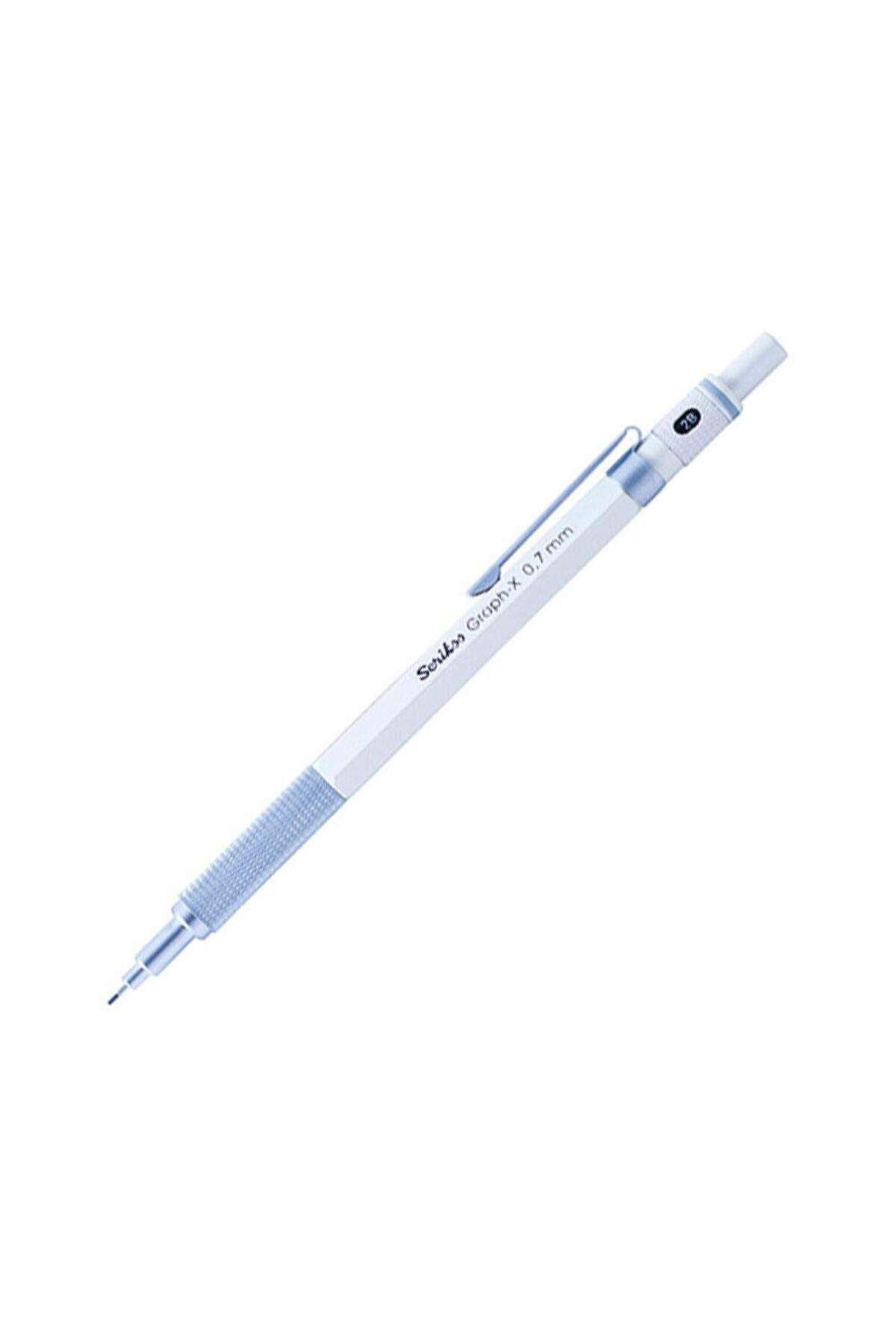 Scrikss Versatil Kalem Metal Graph-x 0.7mm Beyaz