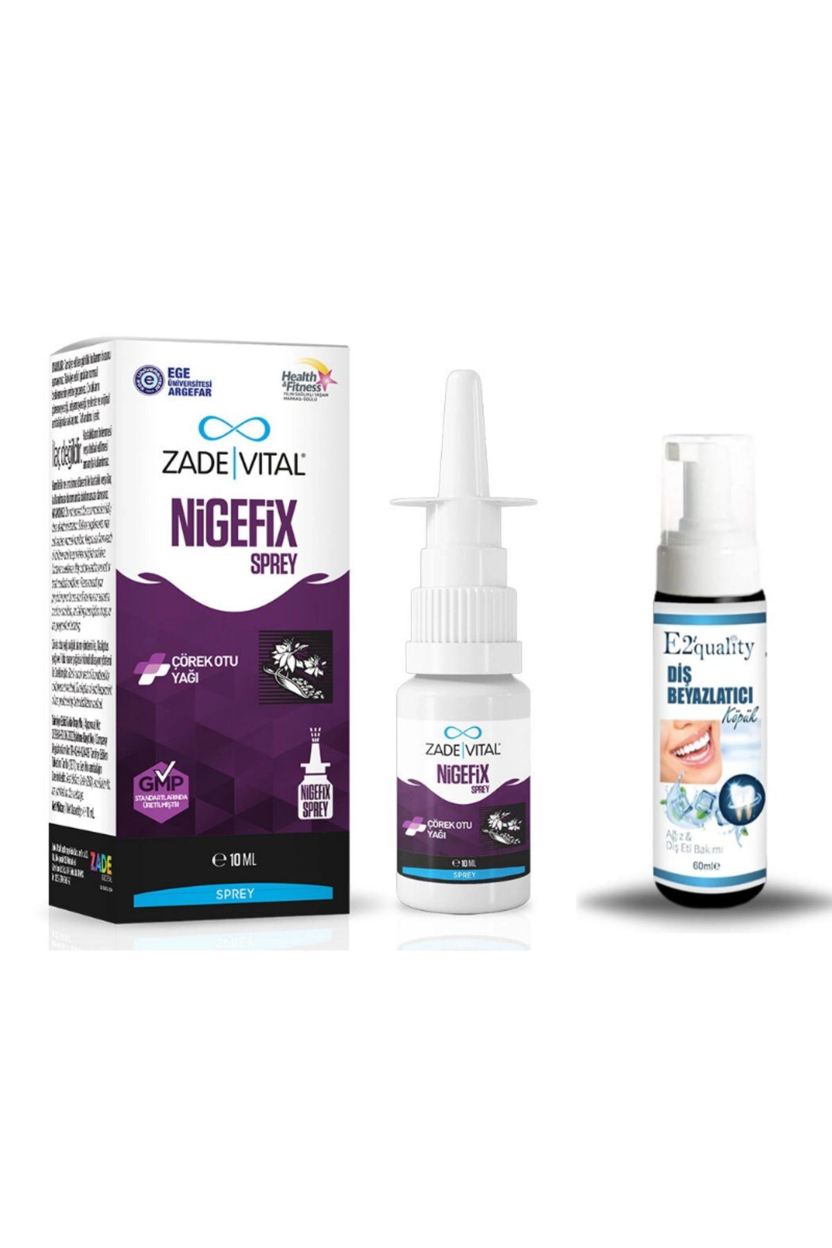 Zade Vital Nigefix Çörek Otu Yağı Takviye Edici Gıda 10 ml + Hediye Diş Beyazlatıcı Köpük