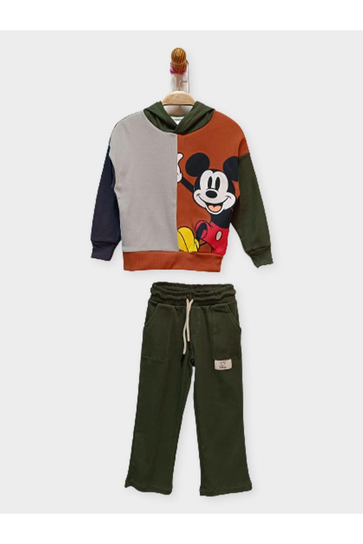 Mickey Mouse Lisanslı Erkek Çocuk 2'li Takım 22073