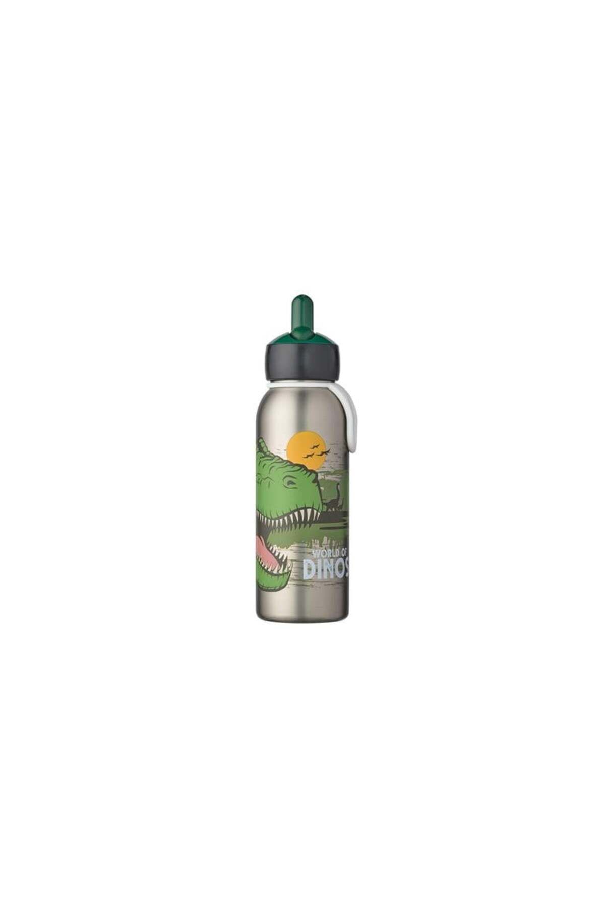 Mepal İnsulated Bottle Flip Up Campus Açılır Kapanır Termos Su Şişesi 350 ml - Dino