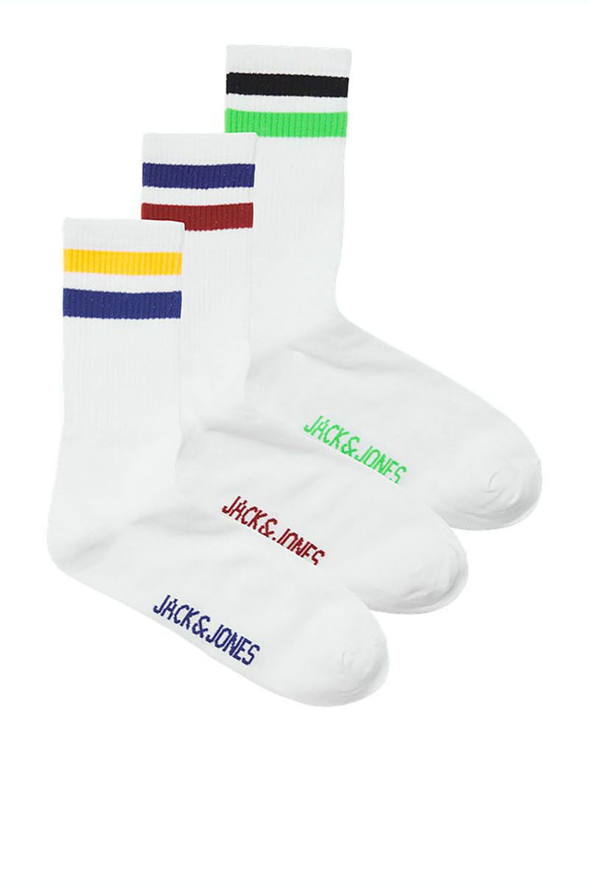 Jack & Jones Erkek Çorap 3Lü Paket 12256221