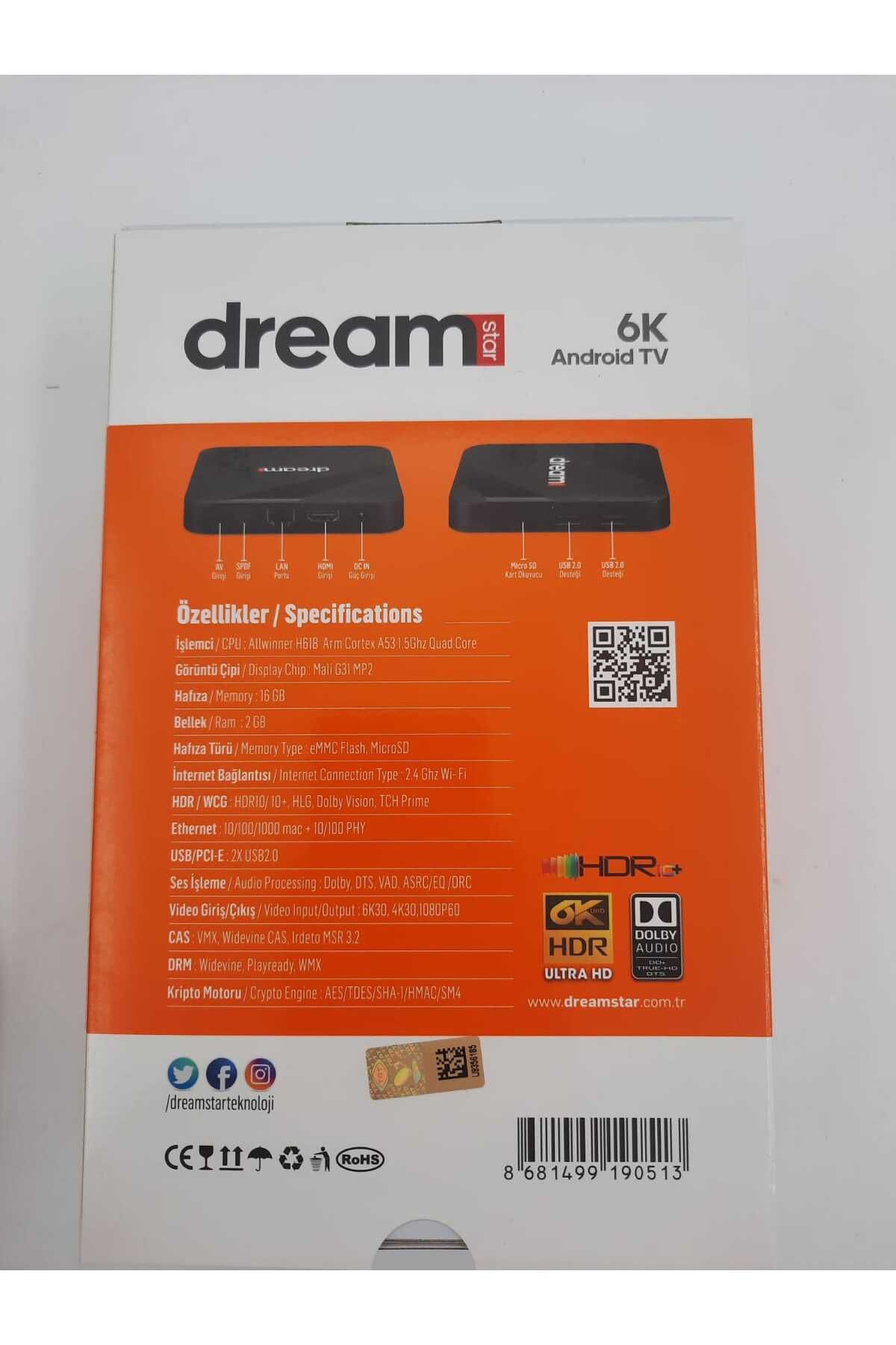 ztmobile İ1 6K Android Tv Box (android 12 ) DRM-İ1
