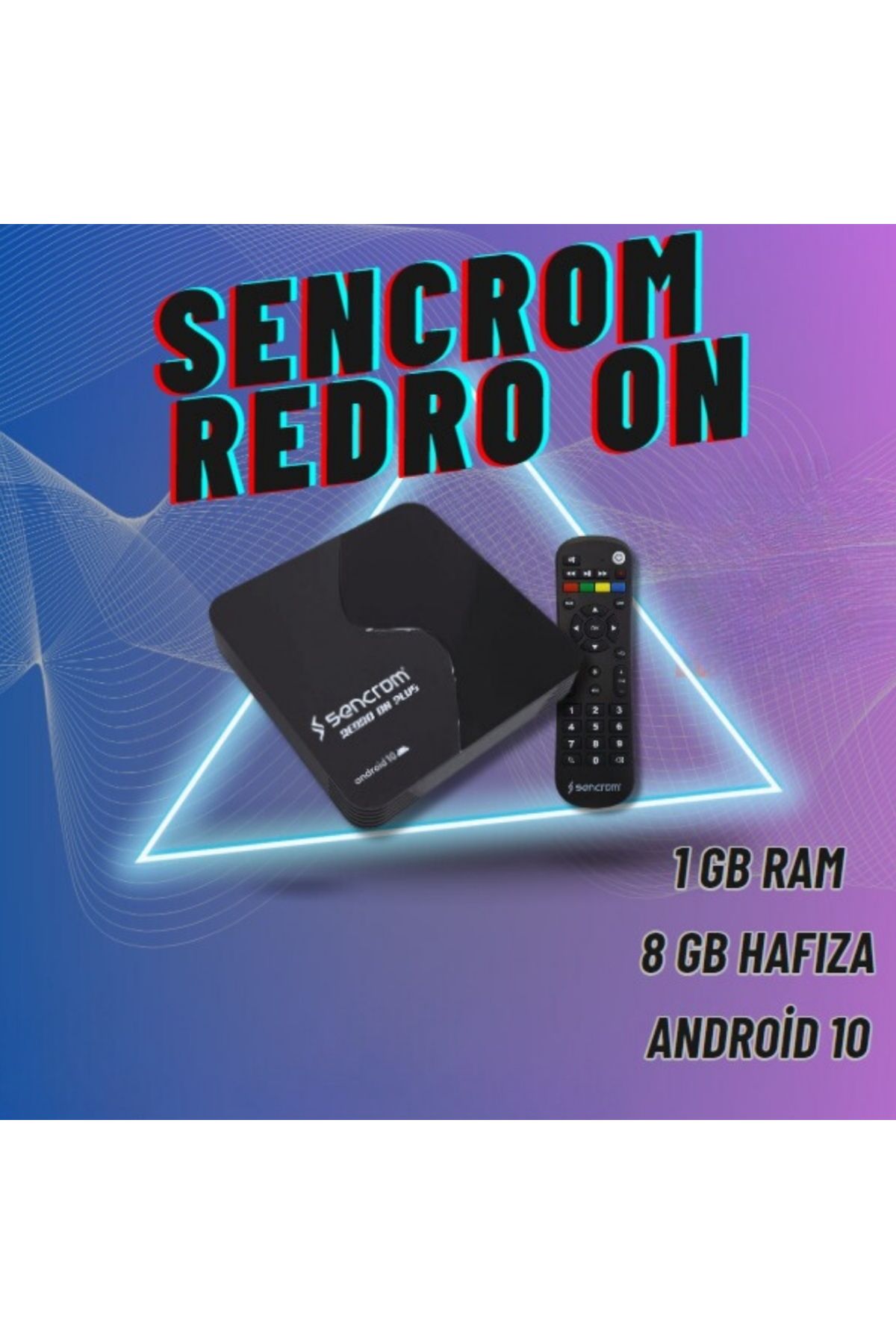 sencrom Redro On Plus 8gb Android Tv Box
