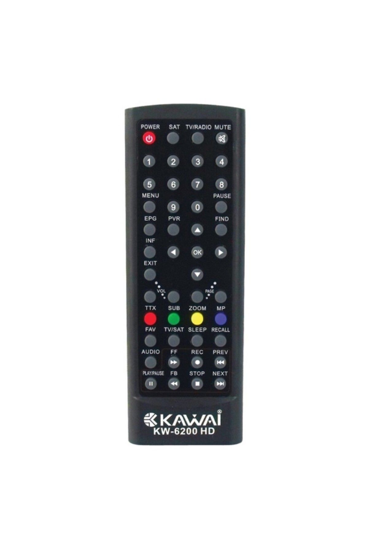 Kawai KW-6200 HD Uydu Alıcı Kumandası