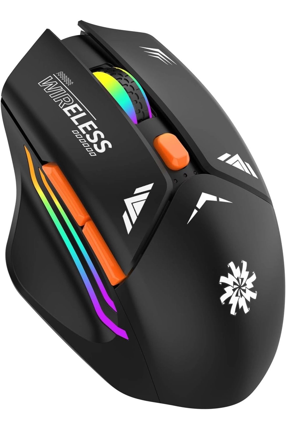 Blackbird Game Center Siyah Rgb Şarjlı Kablosuz 1600dpı Işıklı Kablosuz Mouse Bwm1