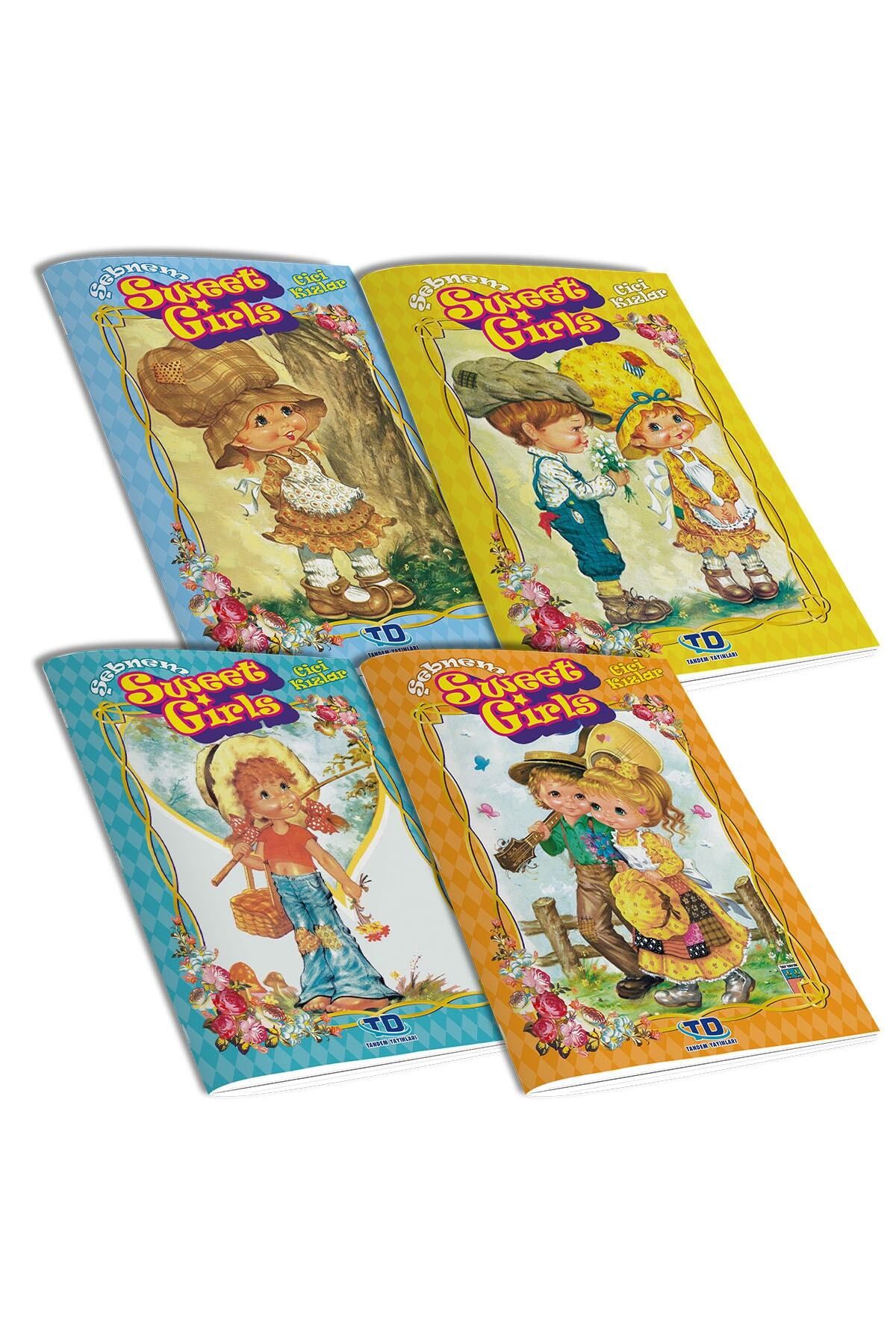 Tandem Yayınları Şebnem Cici Kızlar (Sweet Girls) 4 Lü Etkinlik Kitabı Seri 2