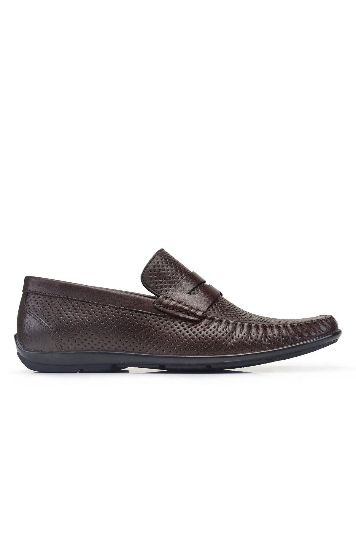 Nevzat Onay Kahverengi Yazlık Loafer Erkek Ayakkabı -32052-