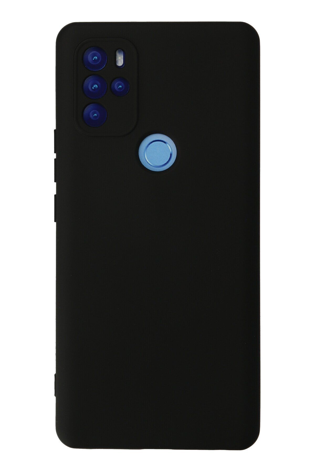 NewFace Omix X300 içi Süet Telefon Kılıfı - Soft Yüzey Kadife Silikon Kapak - Siyah