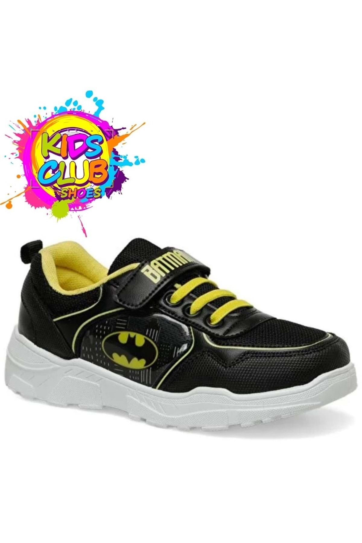Batman Class Ortopedik Çocuk Spor Ayakkabı Siyah