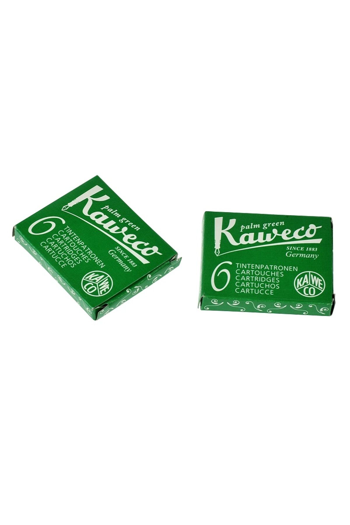Kaweco 10000009 Dolma Kalem Kartuşu Yeşil 6 Lı