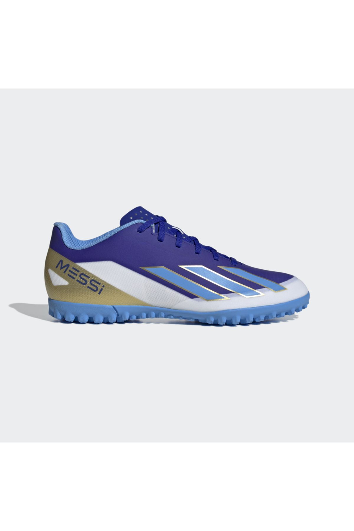 adidas X Crazyfast Club Tf Messi Erkek Mavi Halı Saha Ayakkabısı Id0726