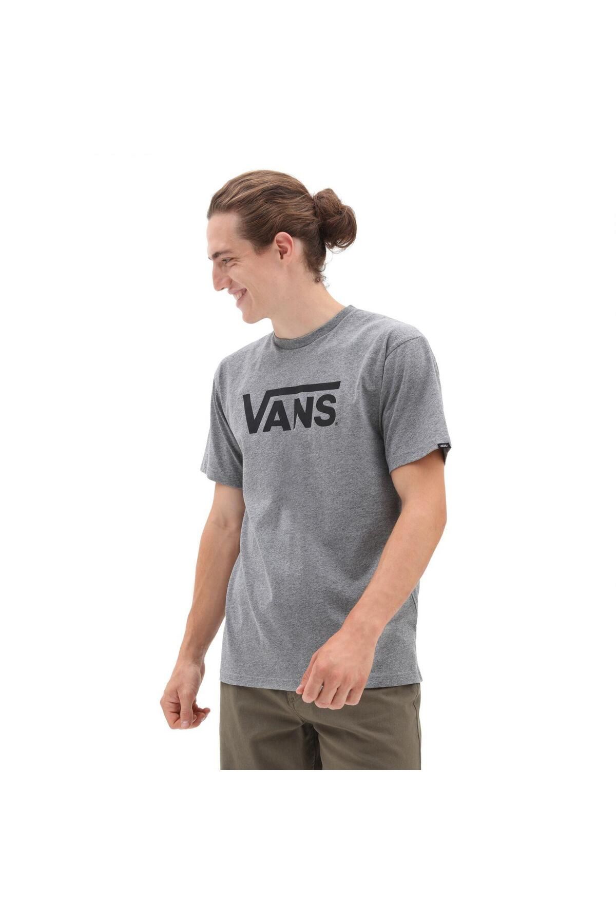 Vans Classic Tee-b Erkek T-shirt Vn0a7y46yr21 Gri-l