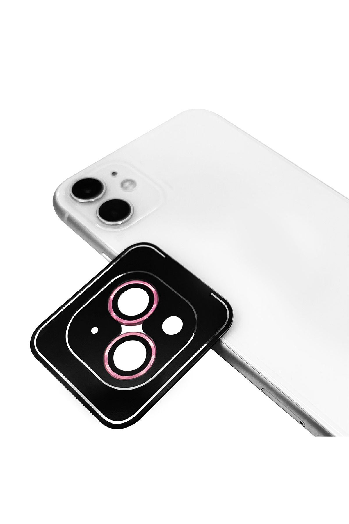 Zore iPhone 15 Uyumlu Zore CL-11 Safir Parmak İzi Bırakmayan Anti-ReflODCive Kamera Lens Koruyucu-Pe