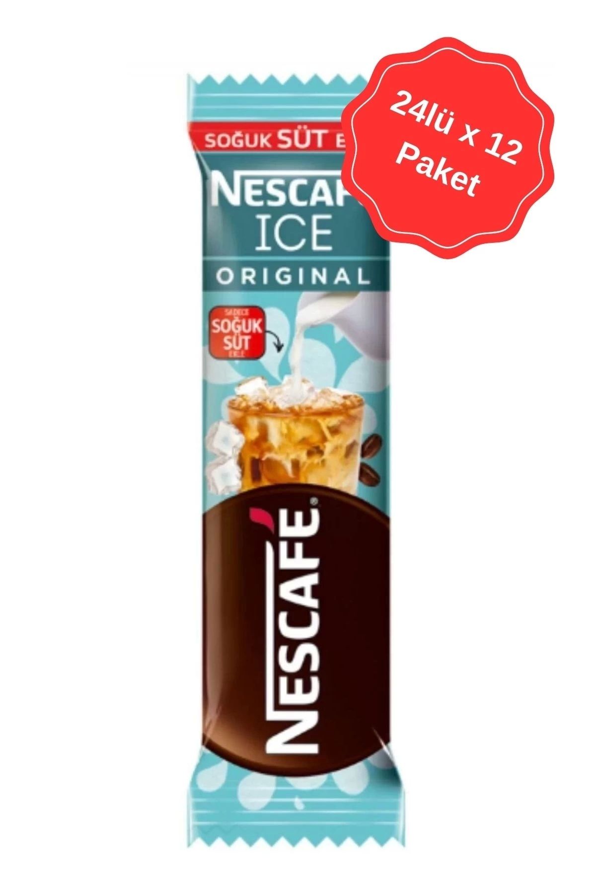 Nescafe 3ü 1 Arada Ice Çözünür Kahve 10.5g (24LÜ X 12 KUTU)