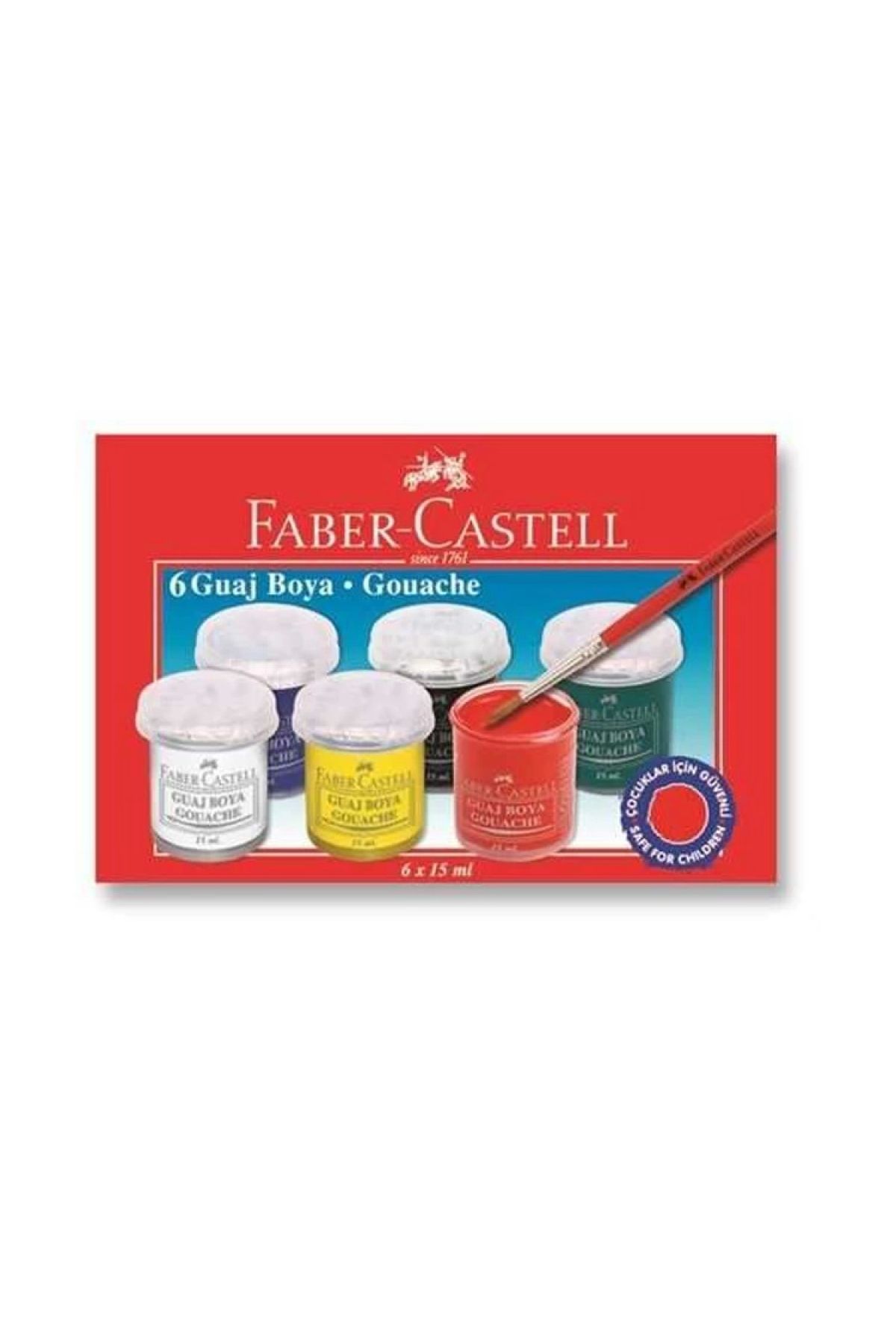 Faber Castell Redlıne Guaj Boya 6 Renk