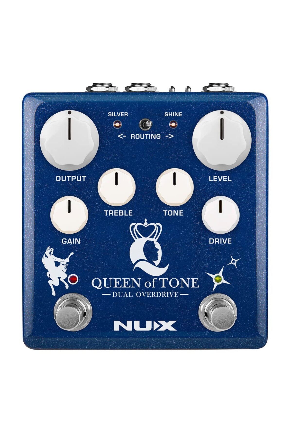 Nux Ndo-6 Queen Of Tone Dual Overdrive Pedalı