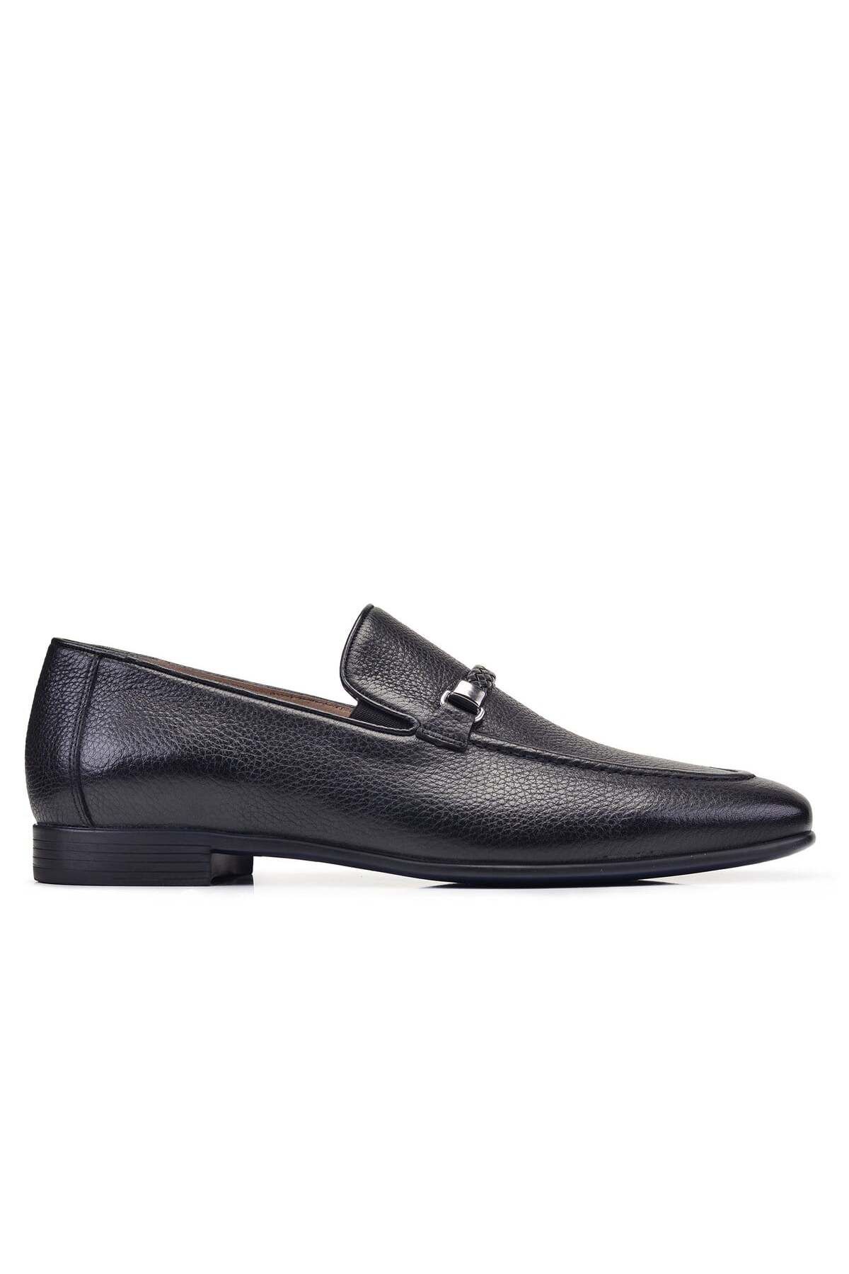Nevzat Onay Siyah Günlük Loafer Erkek Ayakkabı -12658-