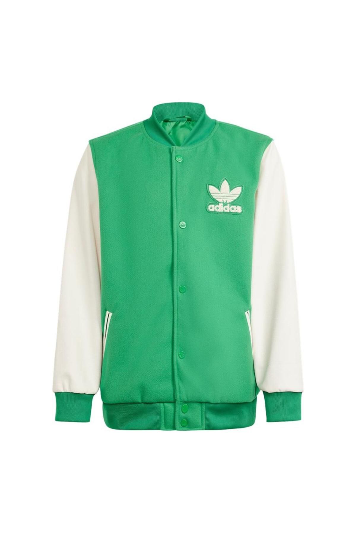 adidas Adicolor Vrct Çocuk Yeşil Ceket (IN8403)
