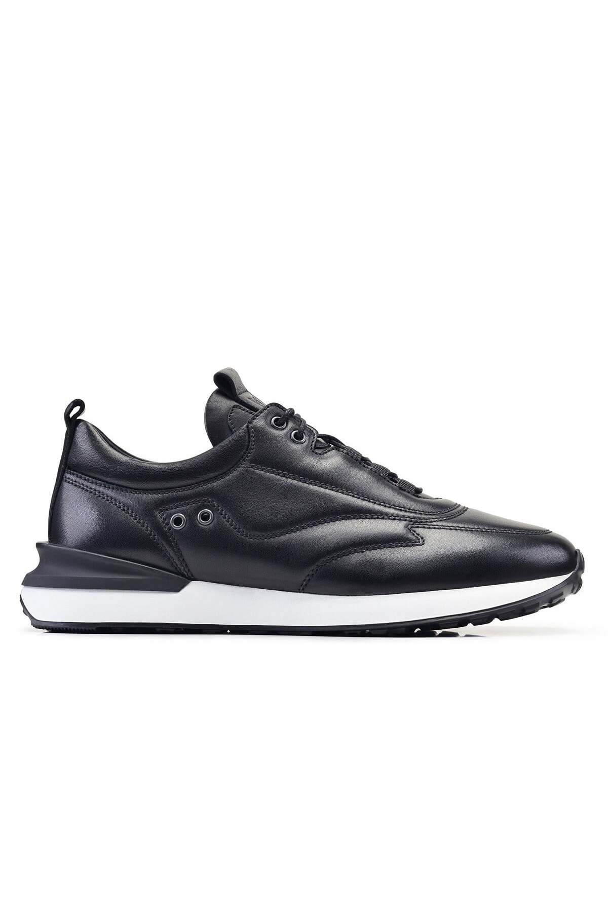 Nevzat Onay Siyah Sneaker Erkek Ayakkabı -12661-